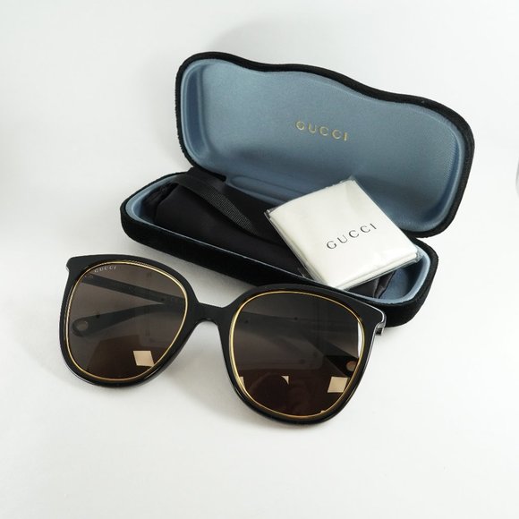 FINAL PRICE NEW GUCCI GG1076S 002 SUNGLASSES - Picture 14 of 14